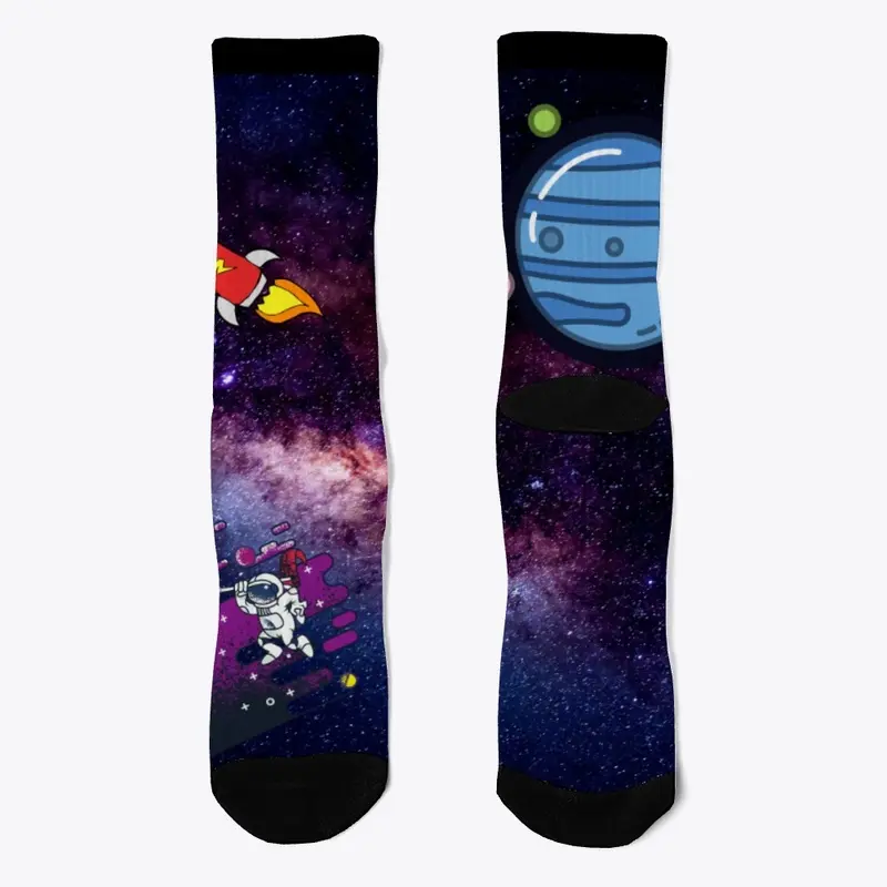 Cartoon Space Galaxy