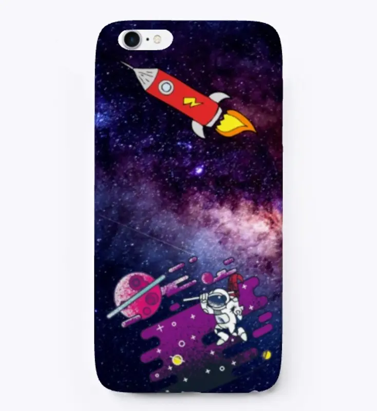 Cartoon Space Galaxy